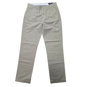 Polo Ralph Lauren Classic Fit Chino Pants Mens 34/34 Khaki Tan Cotton Officewear
